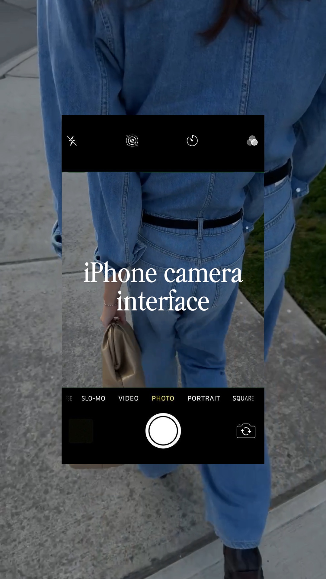 iOS Camera Interface