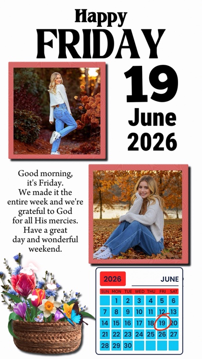 FRIDAY 19 june 2026