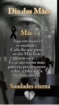 Saudades mãe
