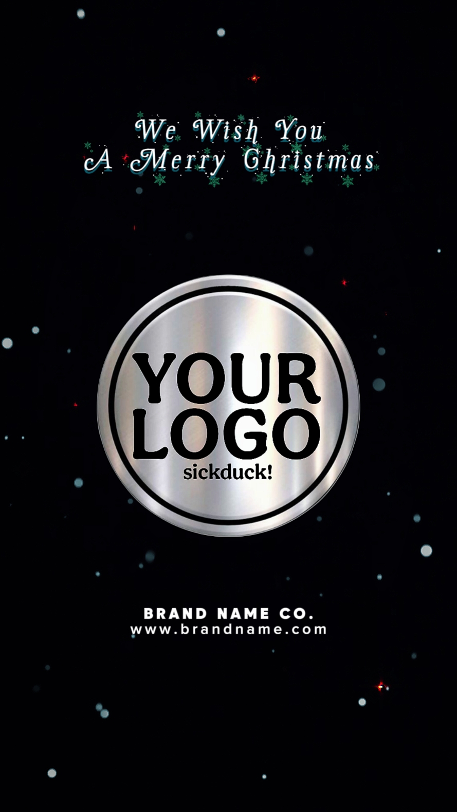 LOGOTIPO DE SALUDO DE NAVIDAD