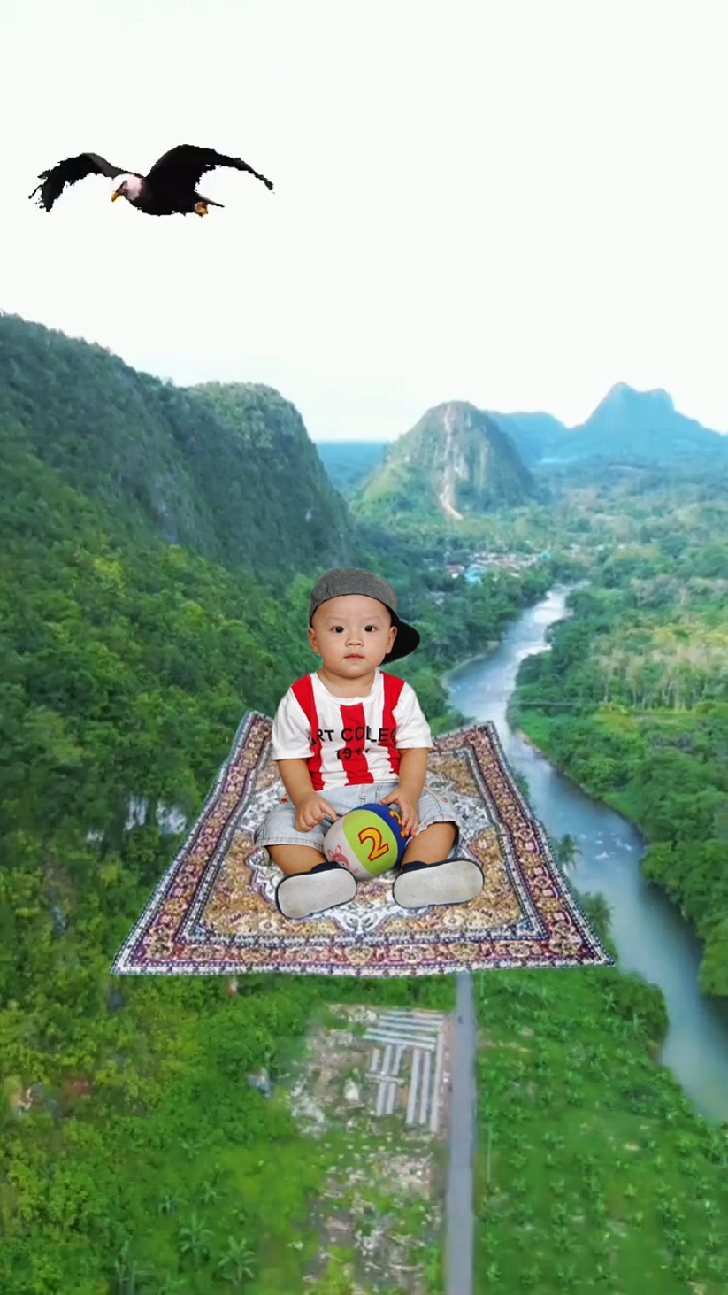 anak naik karpet