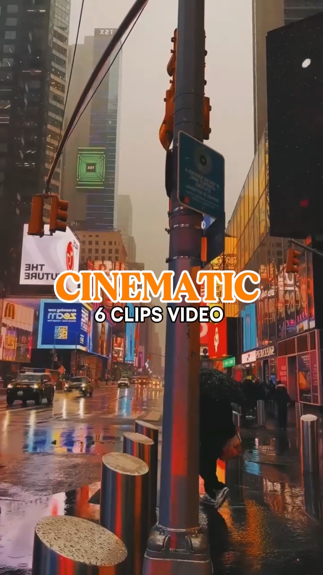 6 CLIPS CINEMATIC 