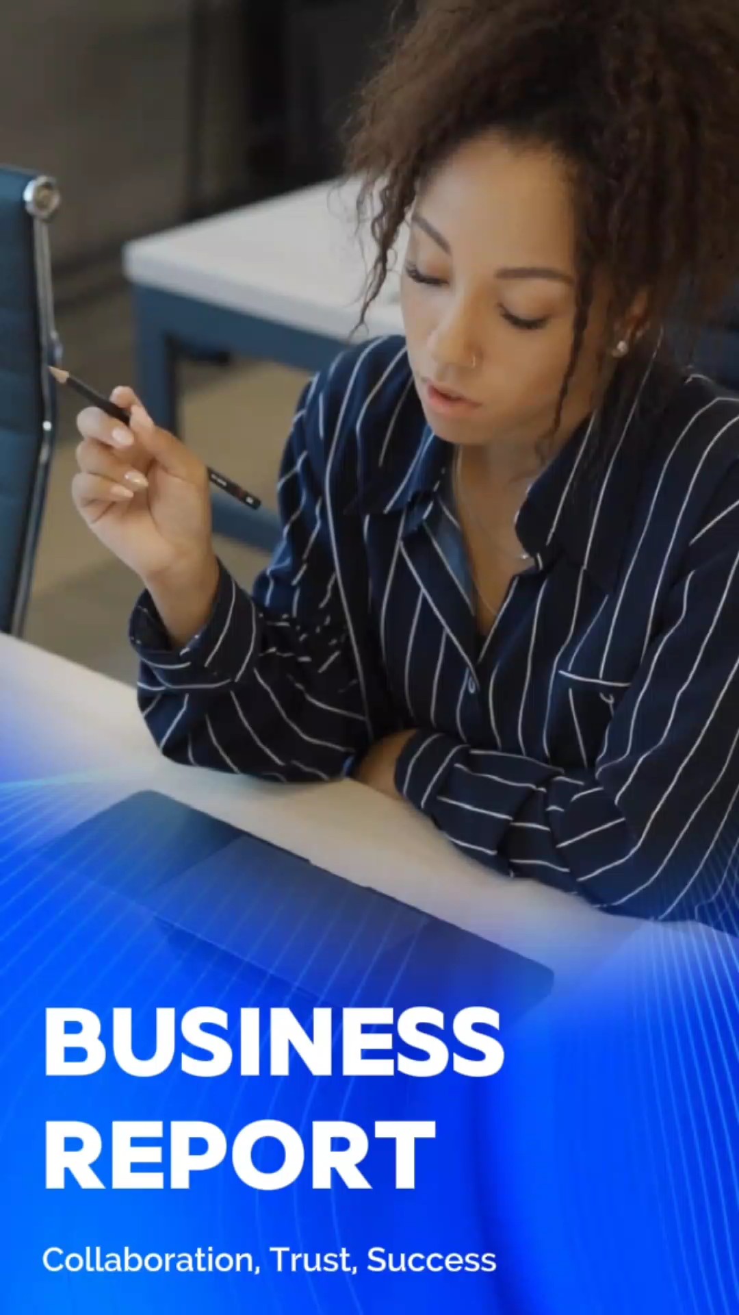 Estilo minimalista Relatório de negócios e negócios corporativos