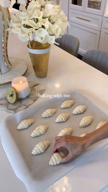 baking with me
