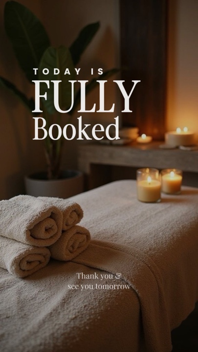 fully booked spa