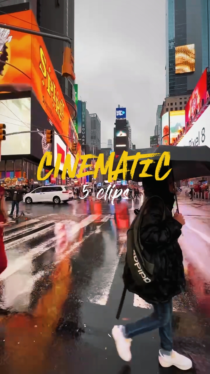 5 clips cinematic