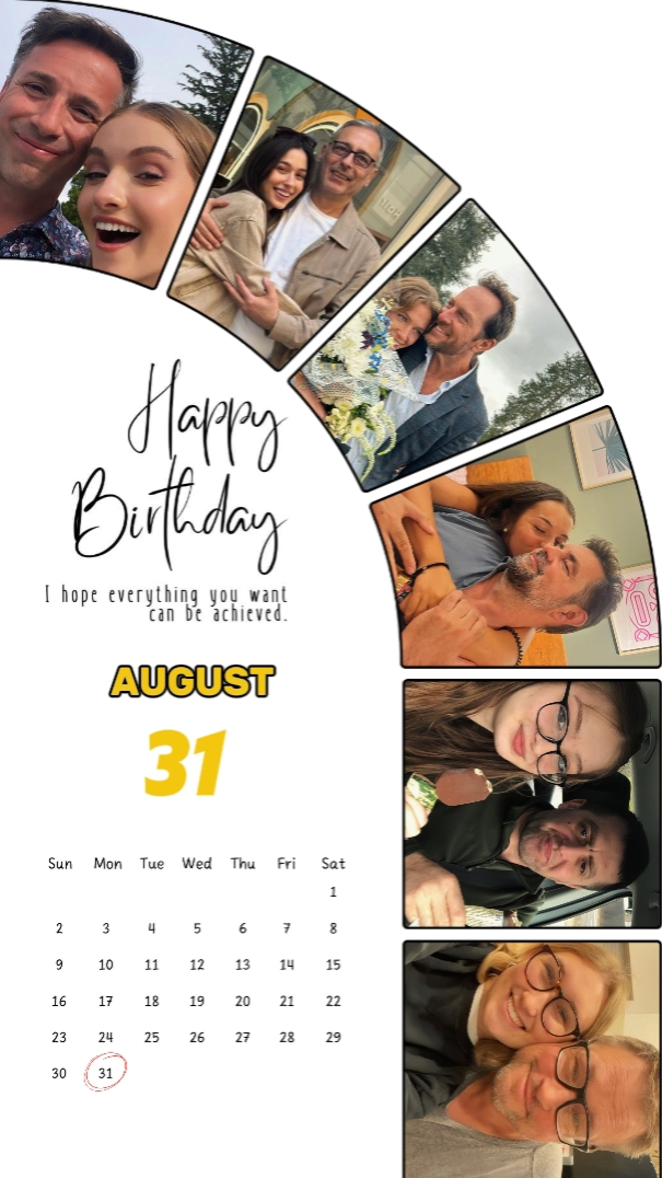 Hbd pai 31 de agosto 
