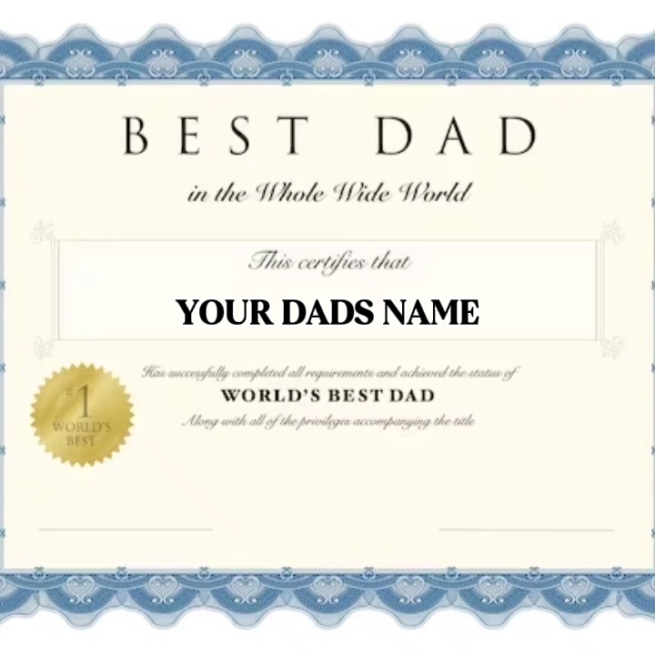 best dad