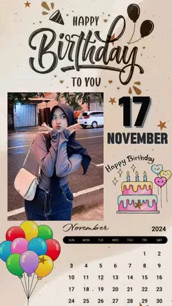 Birthday 17 November