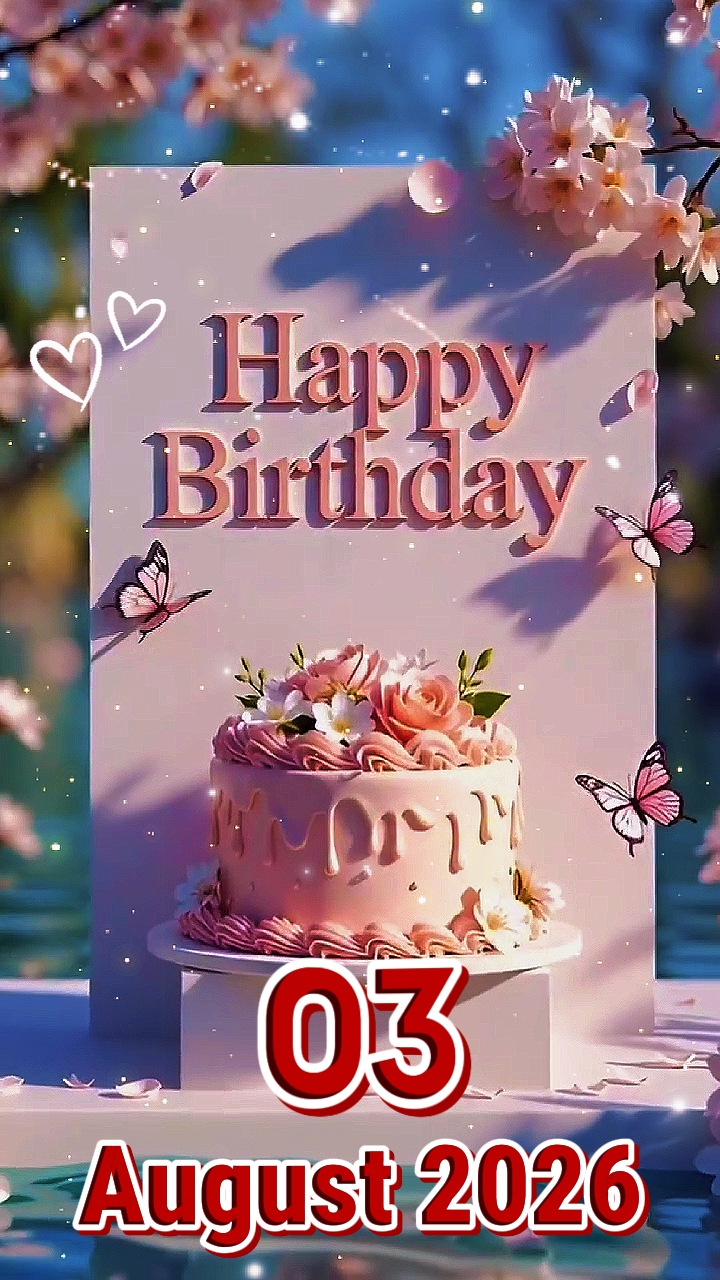 HBD 03 Agustus 2026