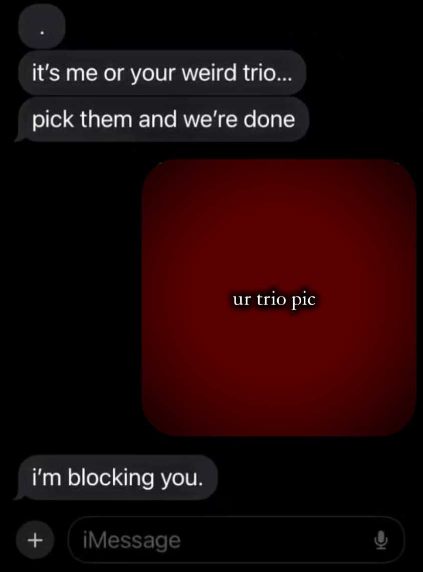 Tu foto de trío