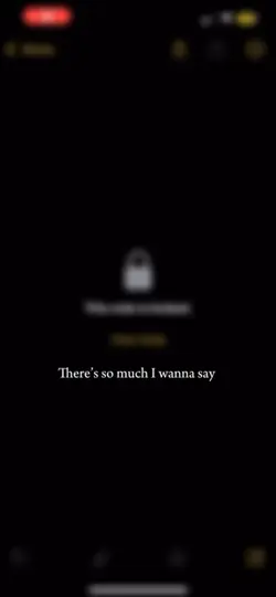 So much i wanna say