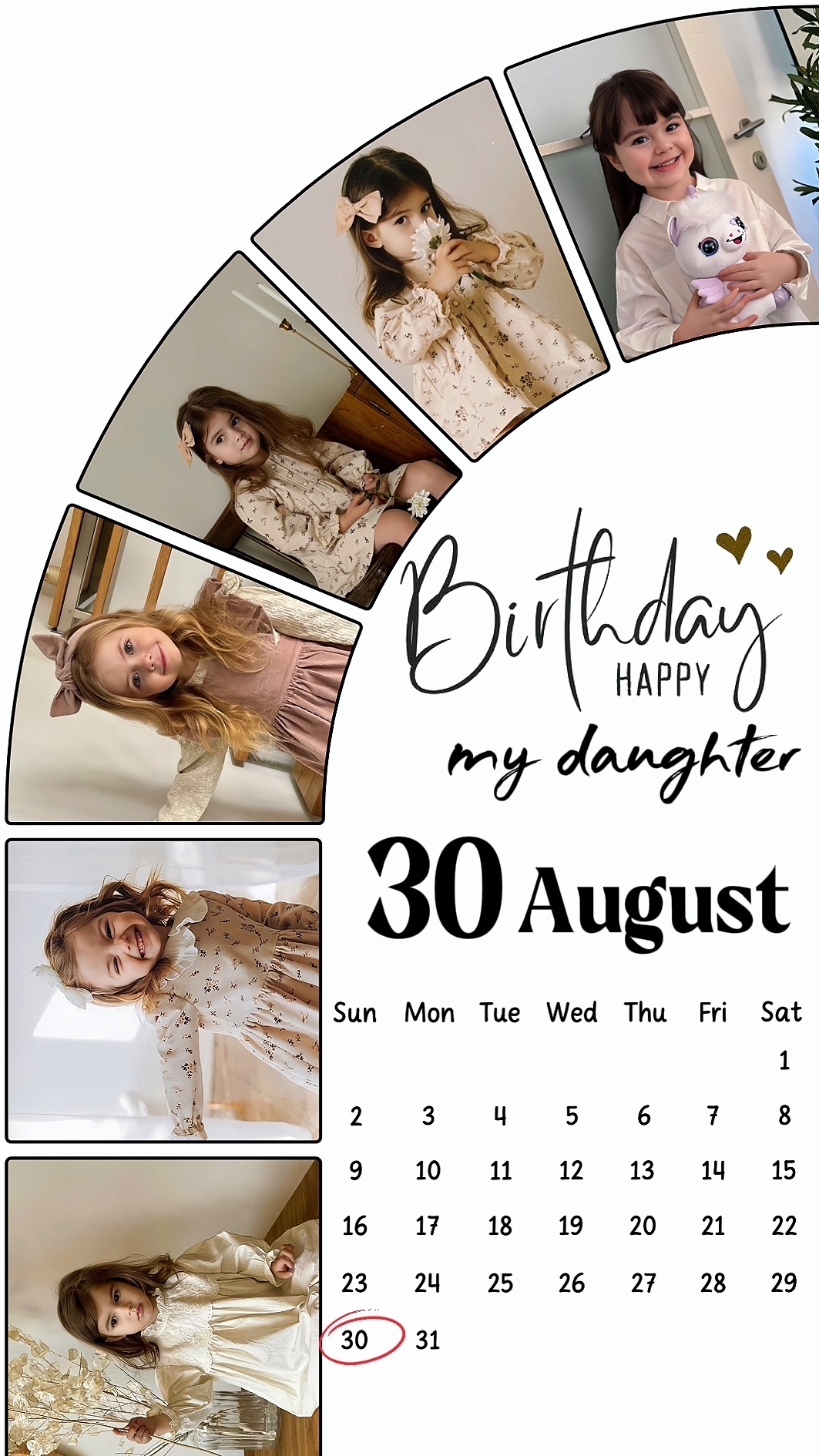 bday my daughter 