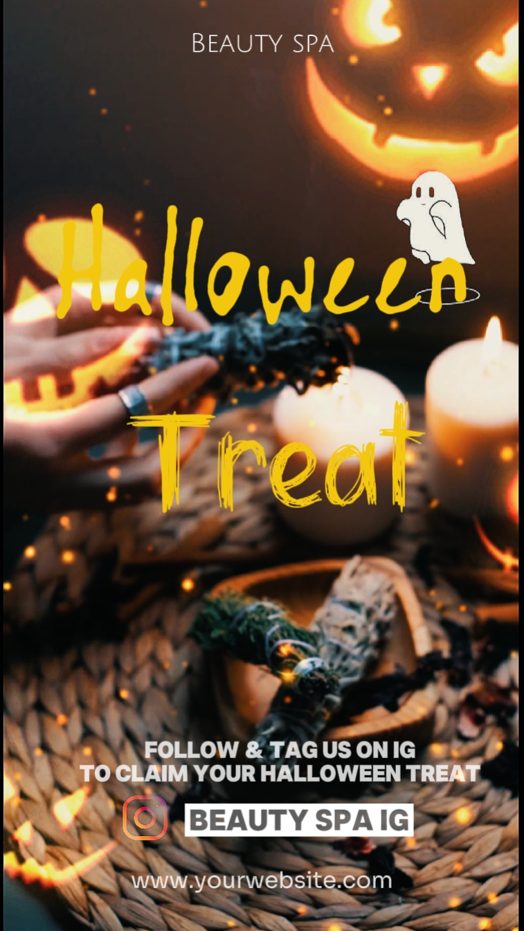 Spa de golosinas de Halloween
