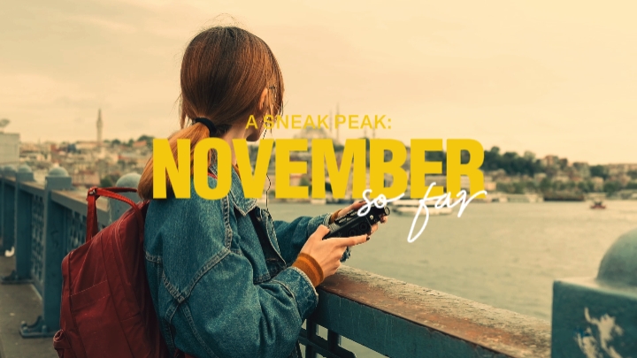 Novembre jusqu'à présent