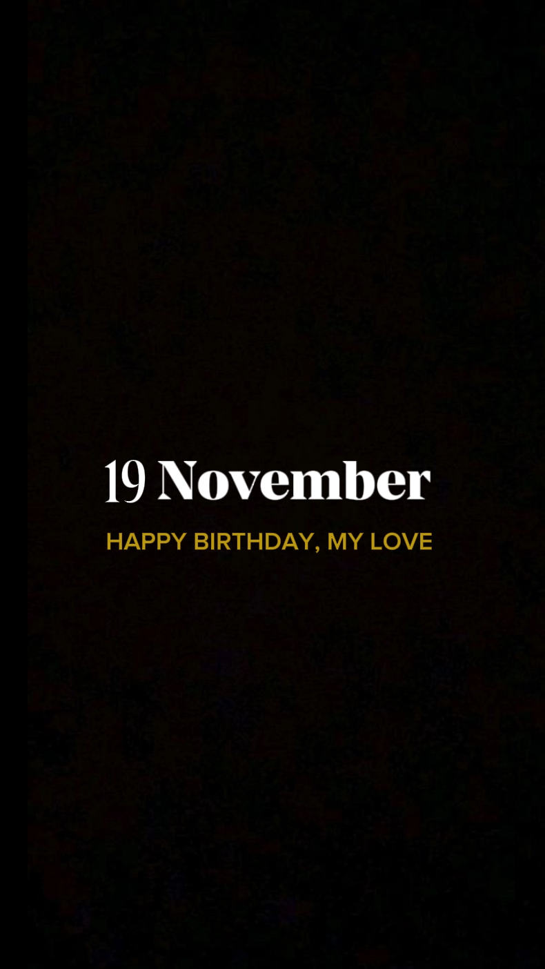 HBD 19 DE NOVEMBRO 