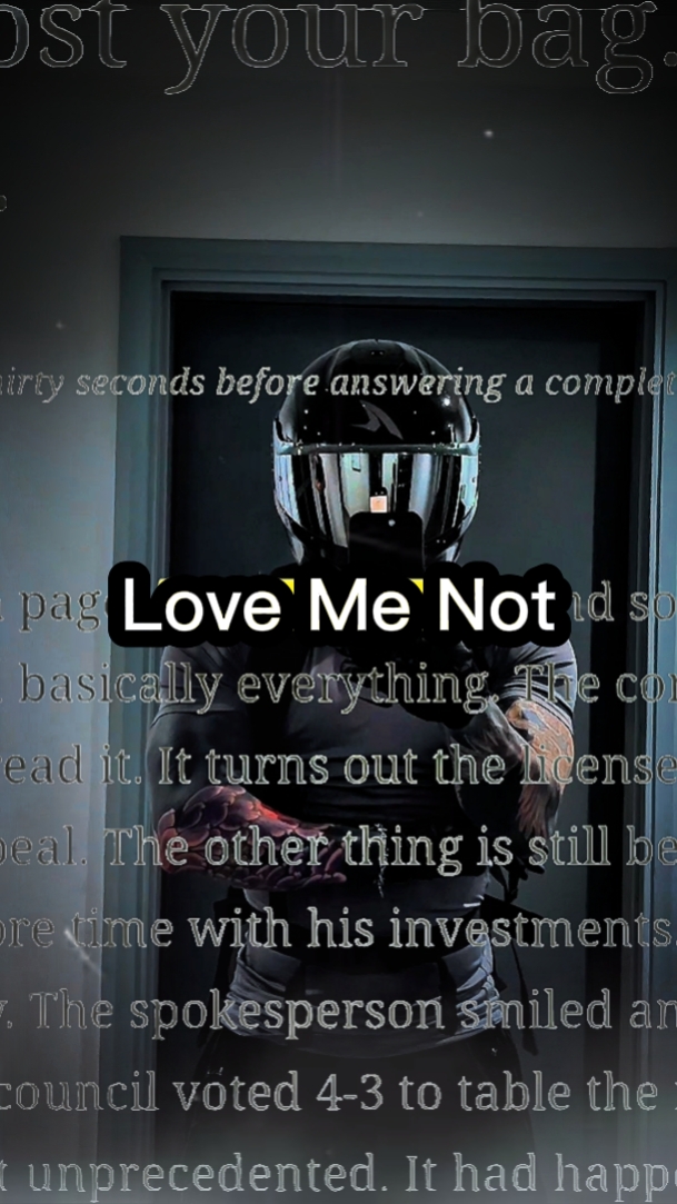 Love Me Not