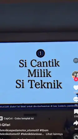 si cantik milik si