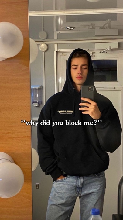 Tu m'as bloqué? 