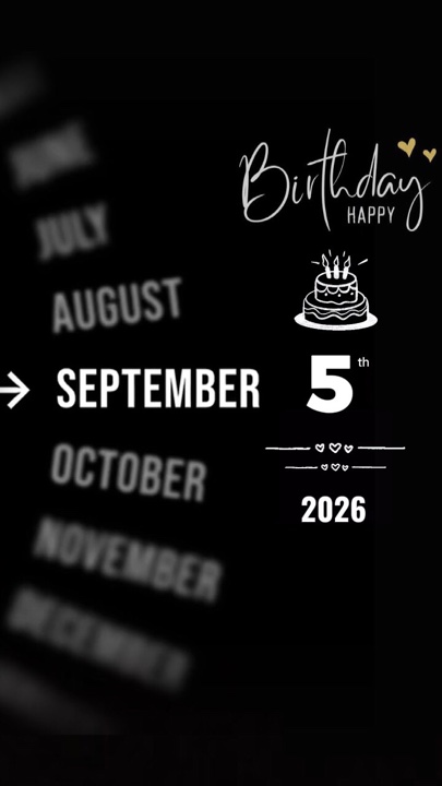 HBD HUSBAND 5 SEPT