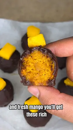 Mango Chocolate bite