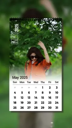 Calendar may 2025