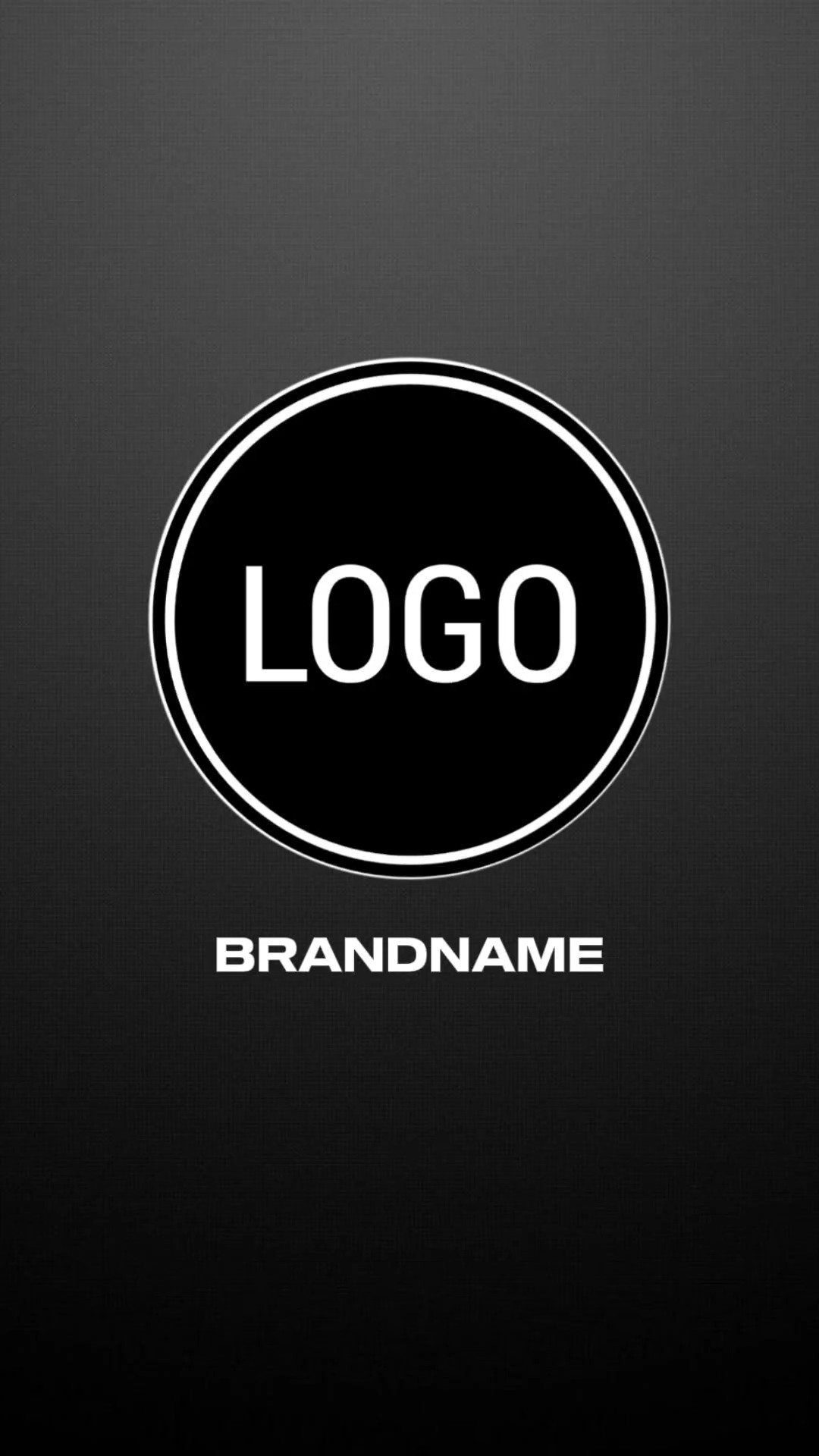 Logotipo de apertura con