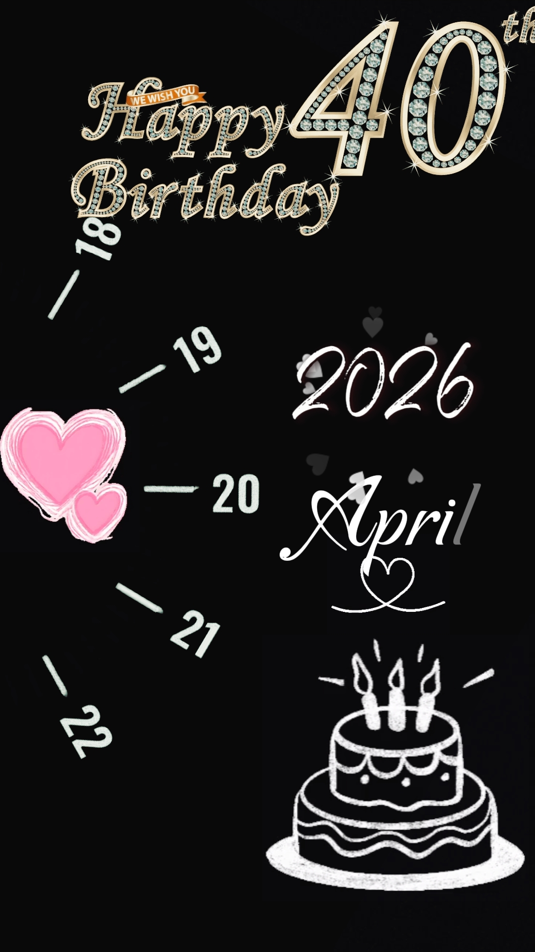 Anniversaire 40 ans