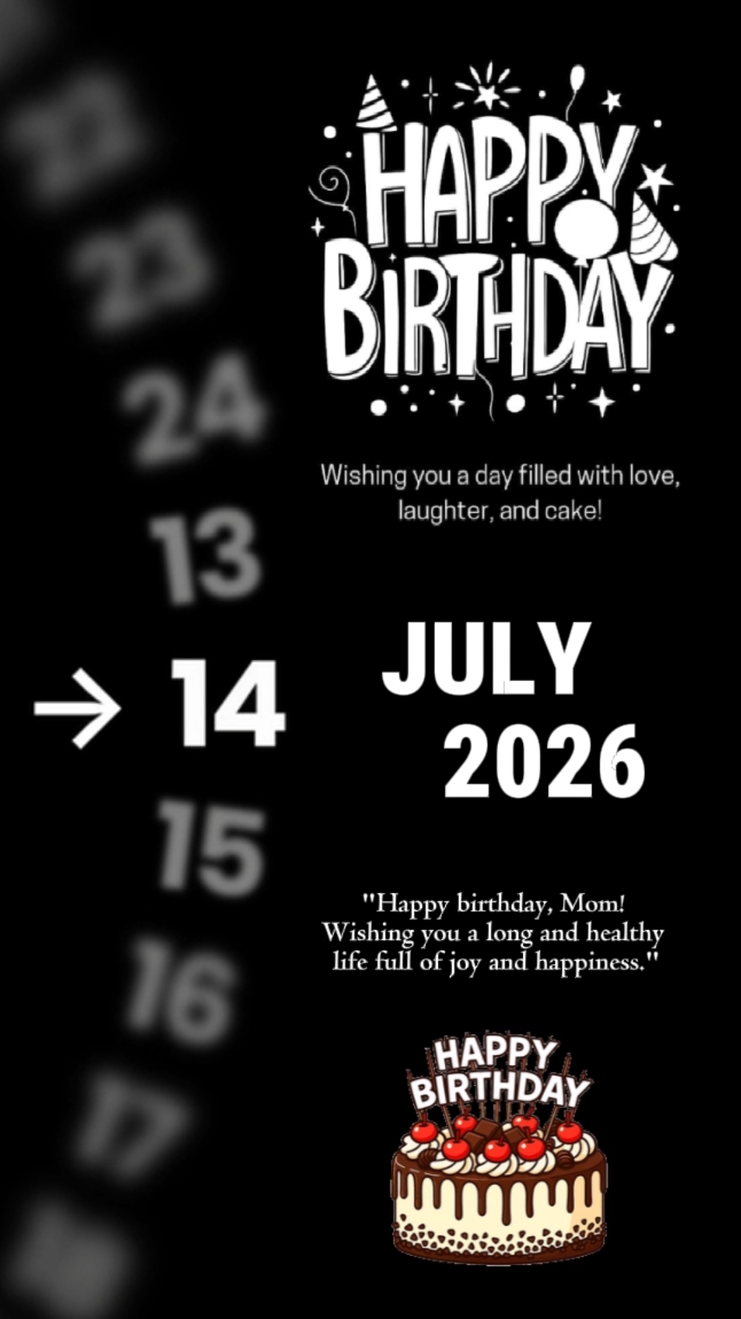 ULANG TAHUN MAMA 14 JULI