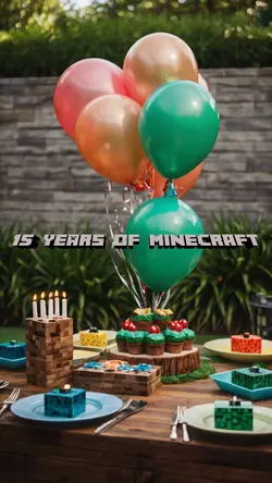 15 years Minecraft