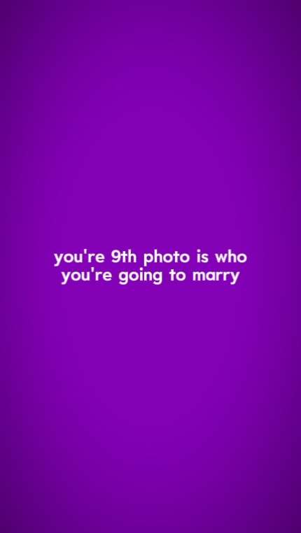 your 9th photo