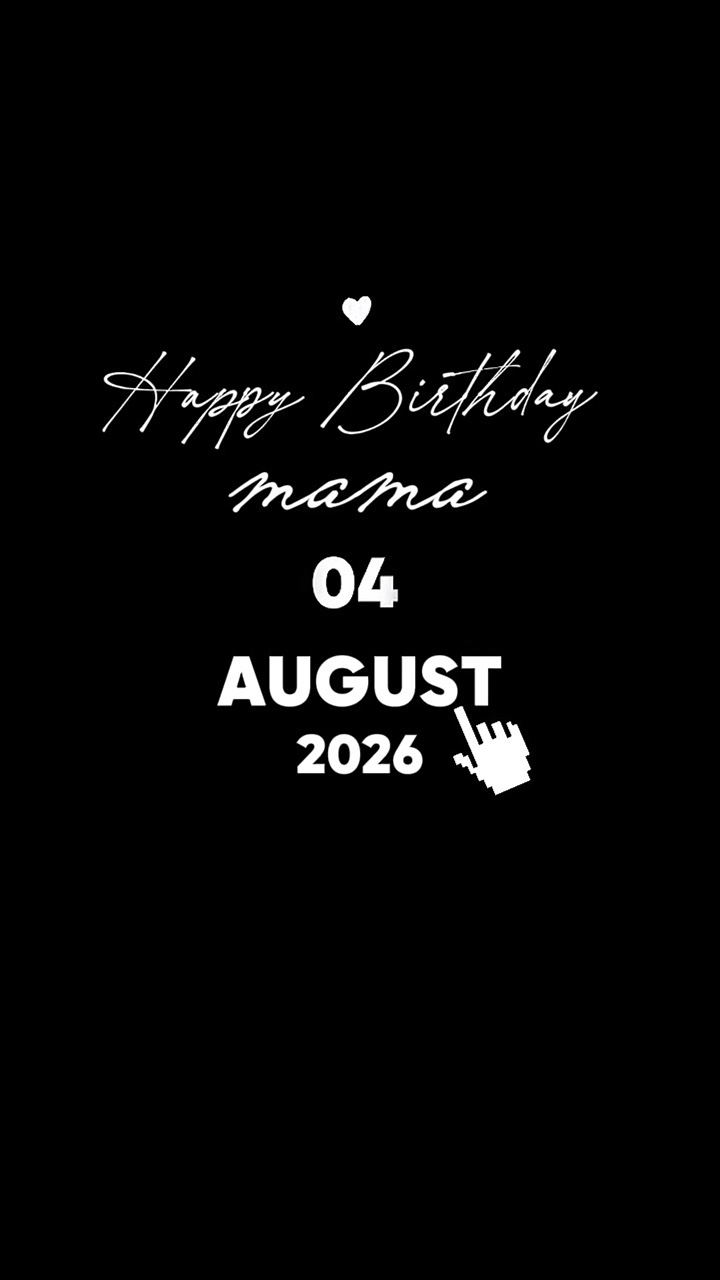 HBD IBU 4 AGUSTUS 