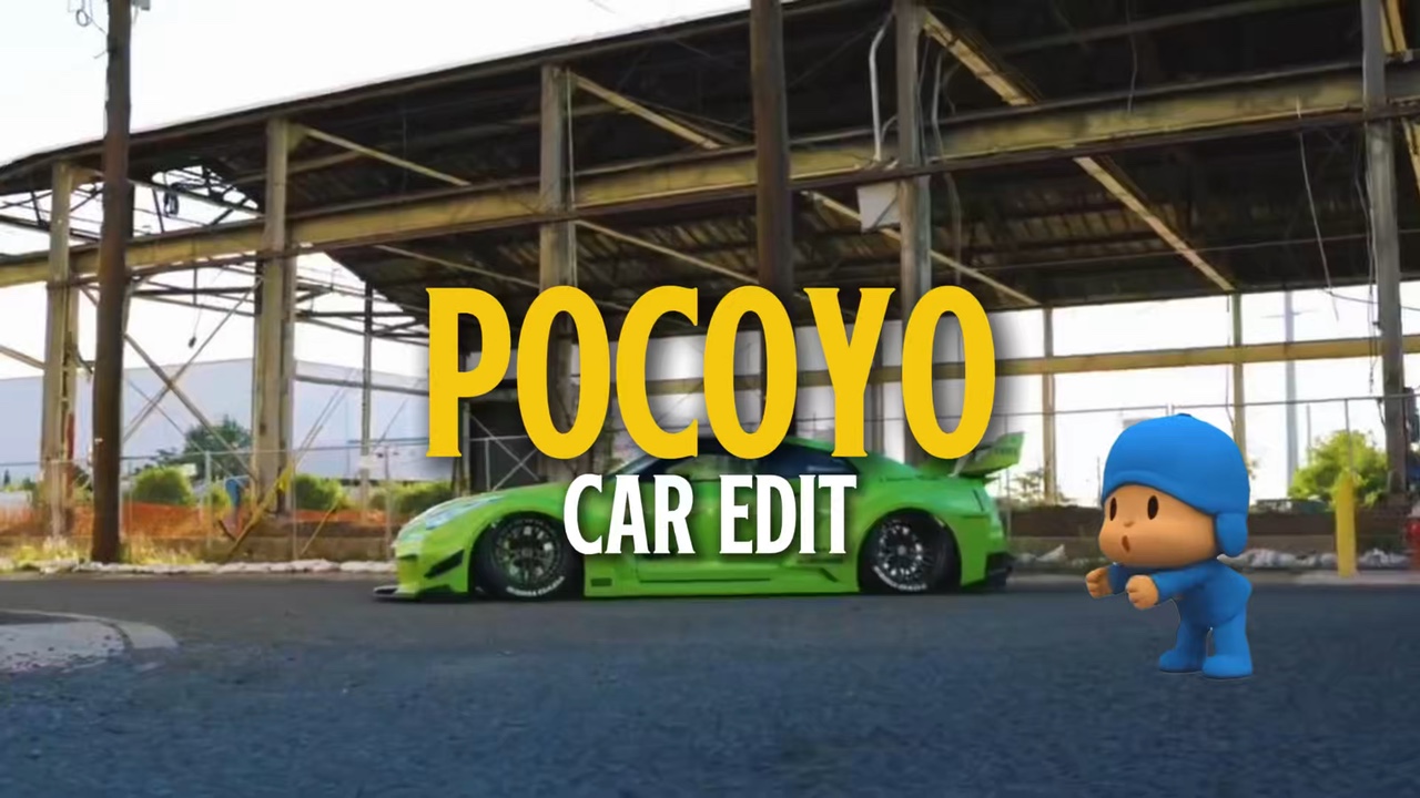 Pocoyo Araba düzenleme
