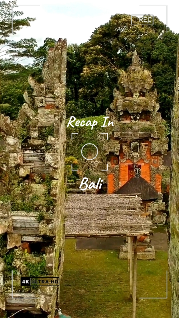 Recap In Bali