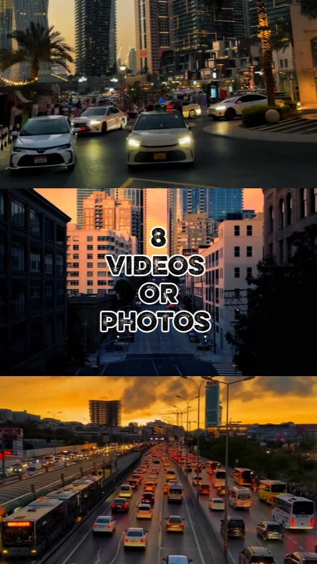 8 VIDEOS OR PHOTOS 