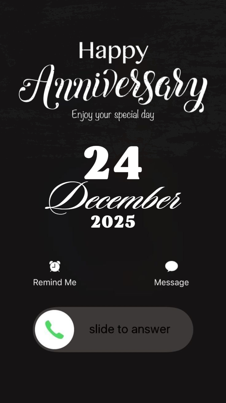 Anniv 24 déc. 2025