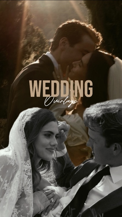 Wedding overlays