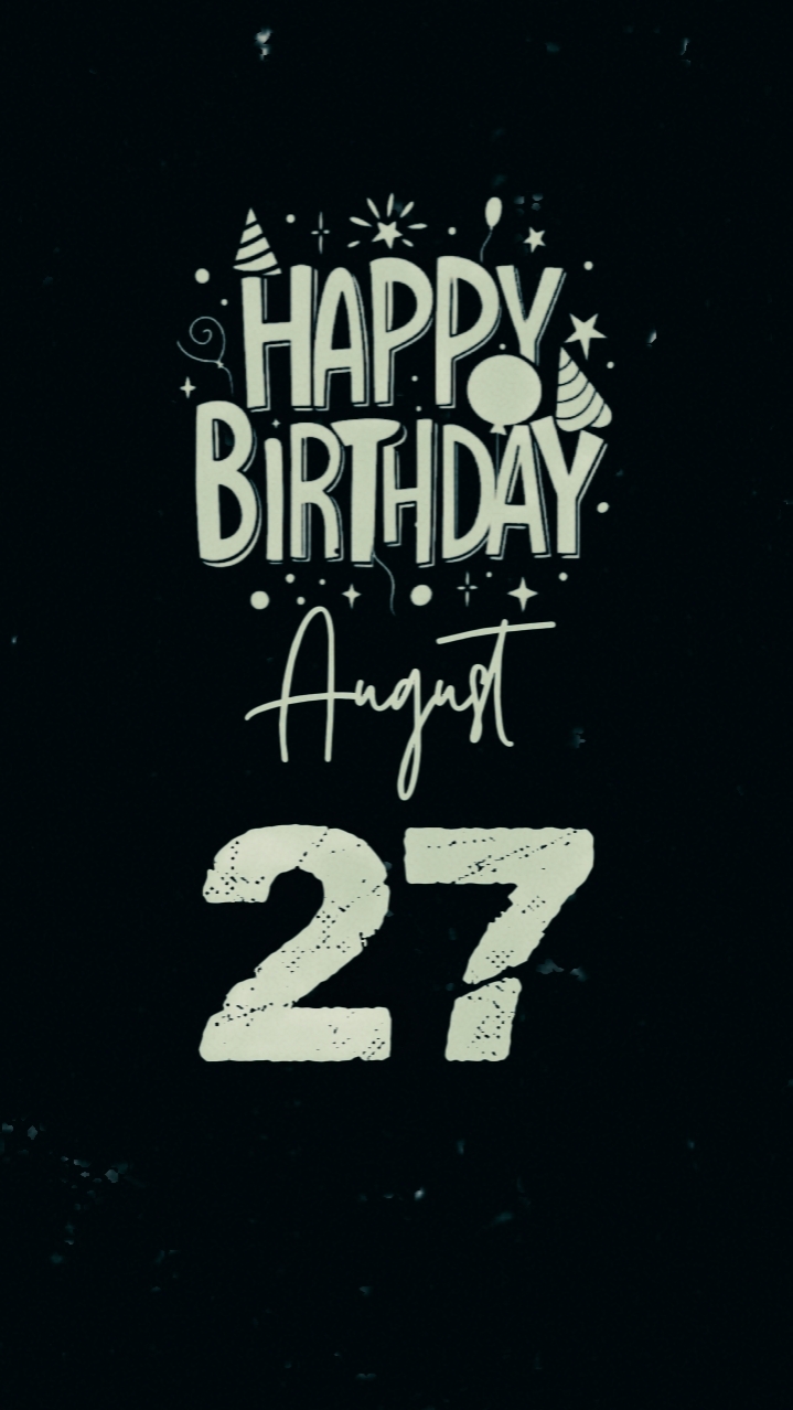 Ulang tahun 27 Agustus