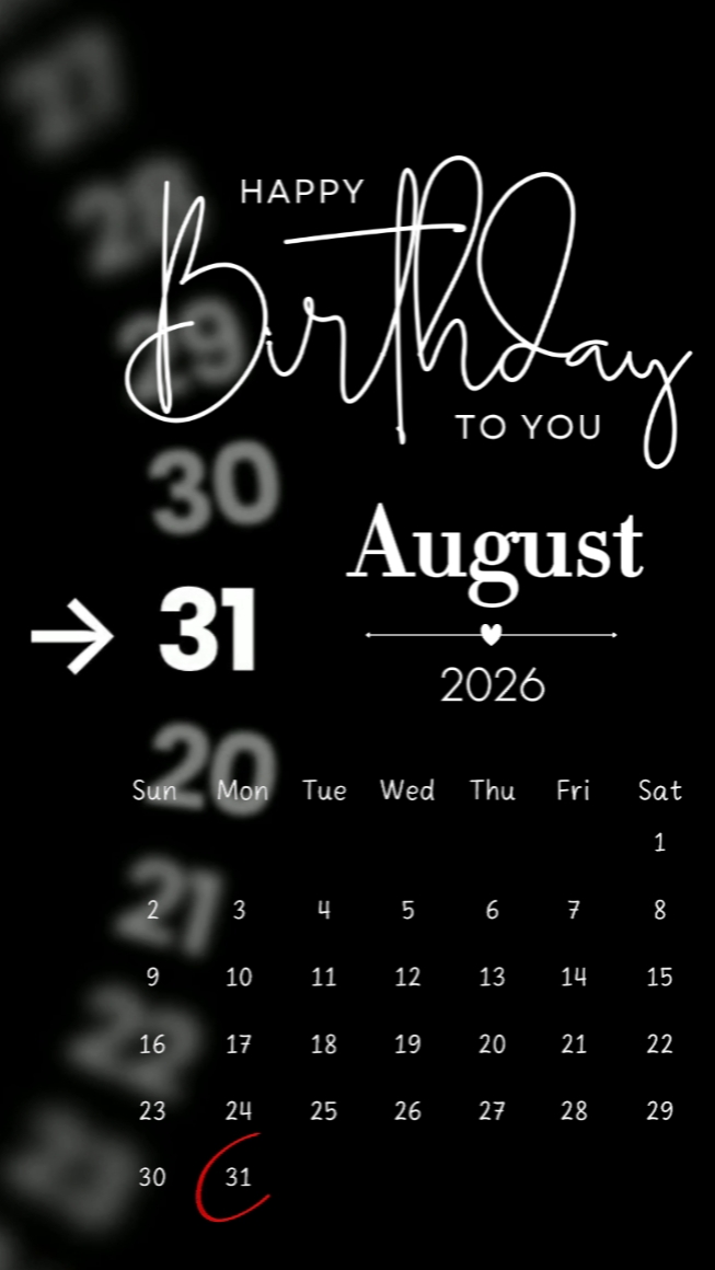HBDAY SISTER 31 AUG 