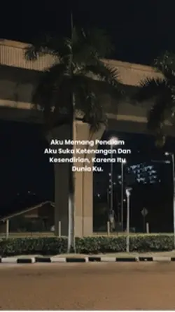 Aku memang pendiam