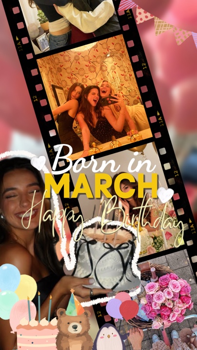 Lahir di bulan Maret