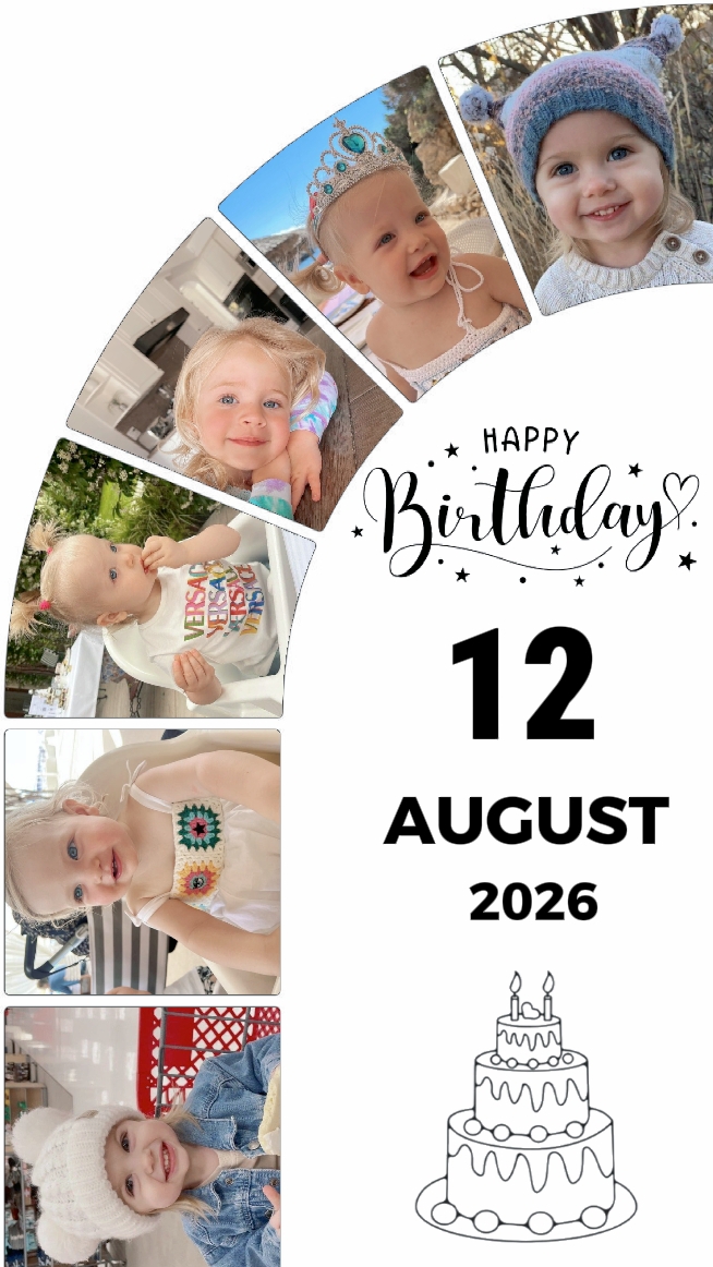 daughter bday 10 aug