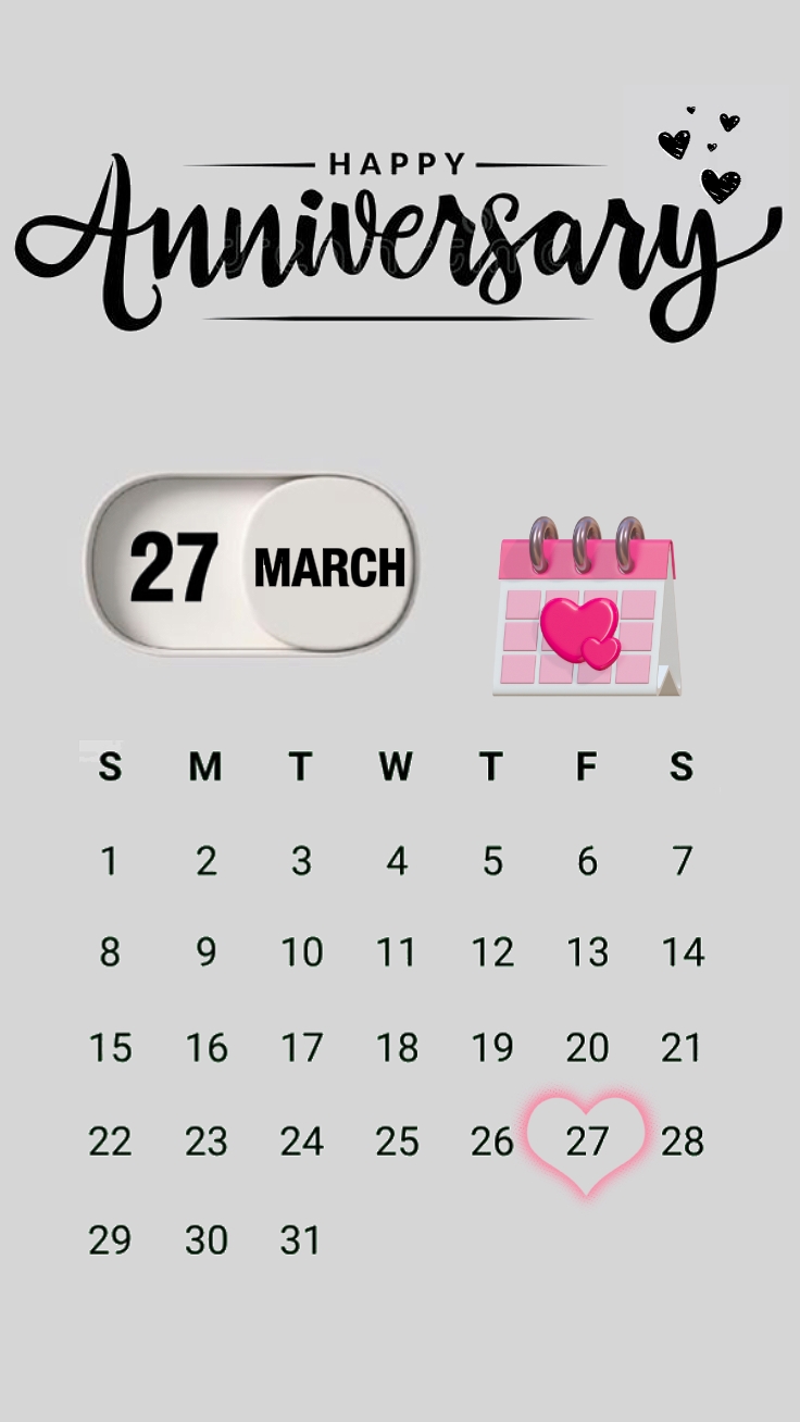 Anniversary 27 March