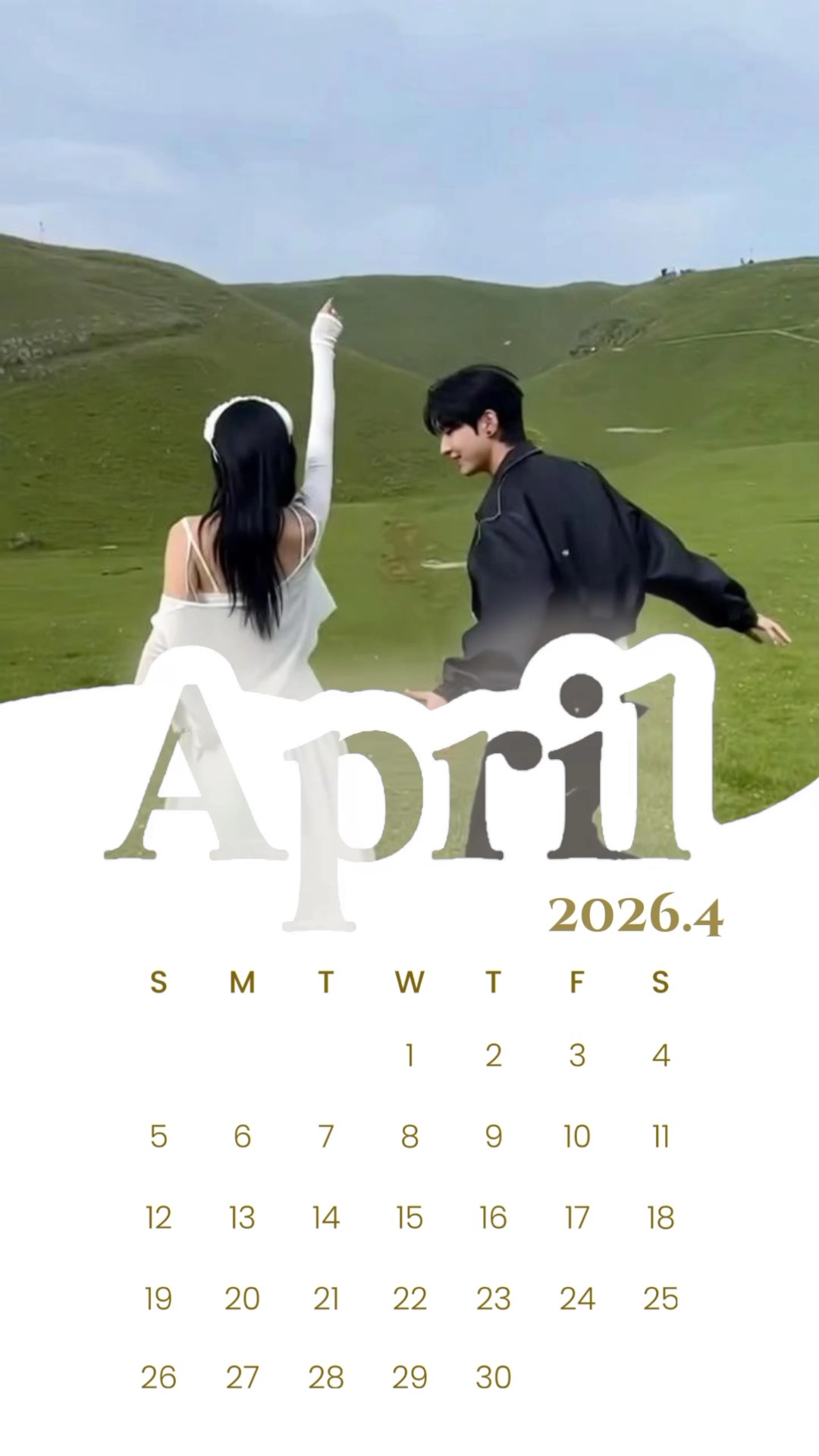 Calendario de abril