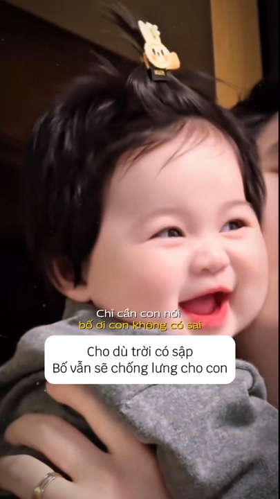 chcần con nói 