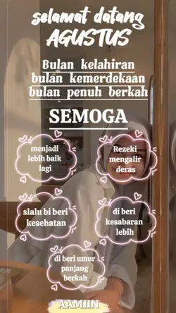 Selamat dtg Agustus