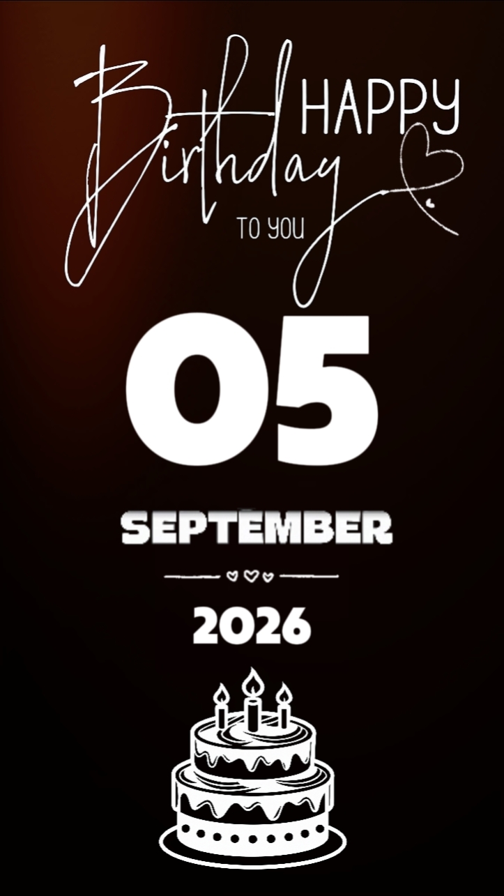 Birthday 05September