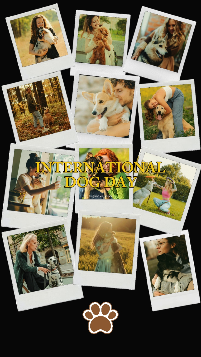 FELIZ DIA DO CACHORRO