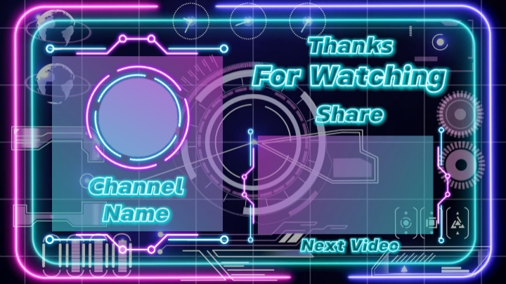 Tech Edu Outro Neon