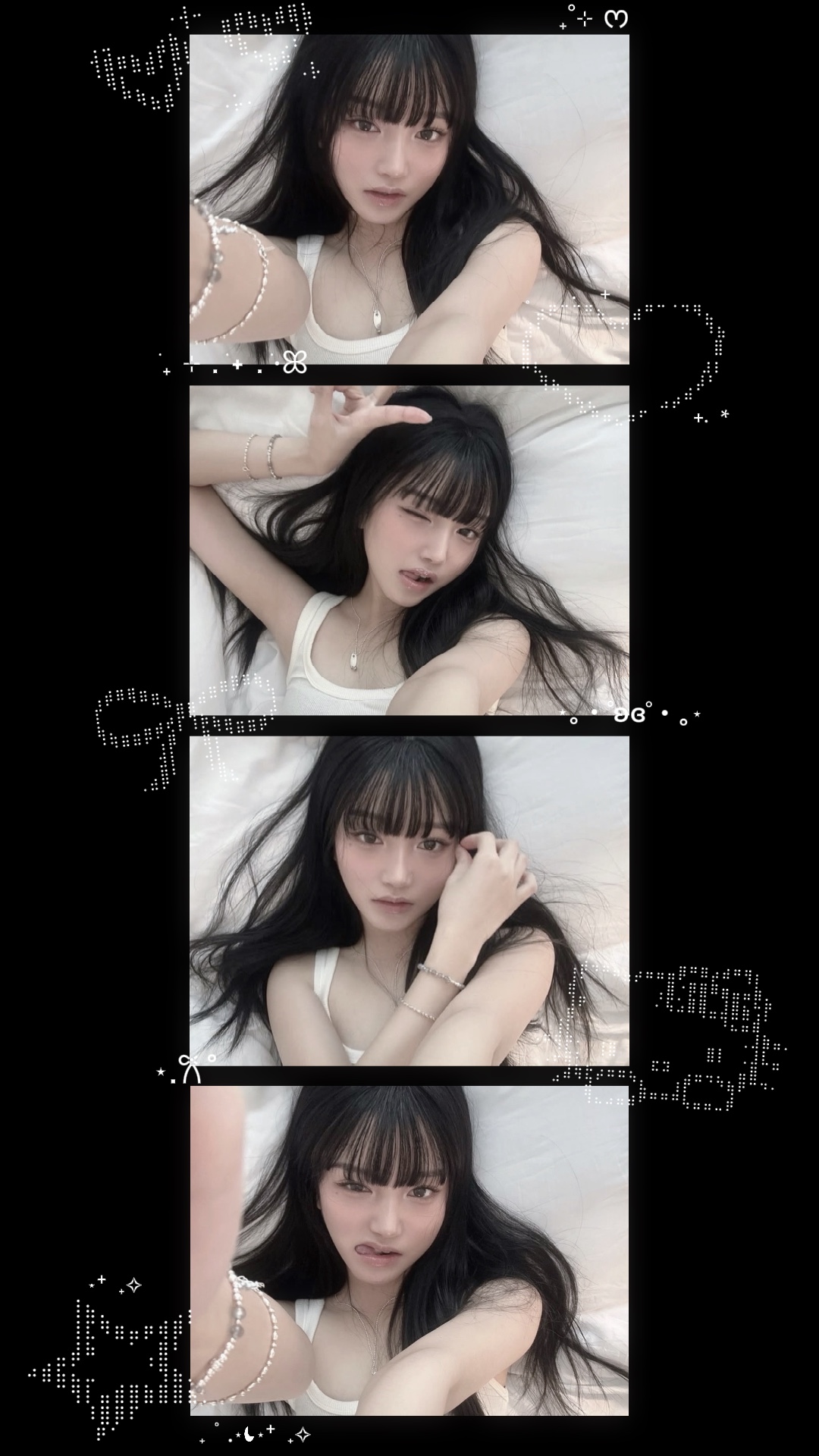 4 pics black ver.